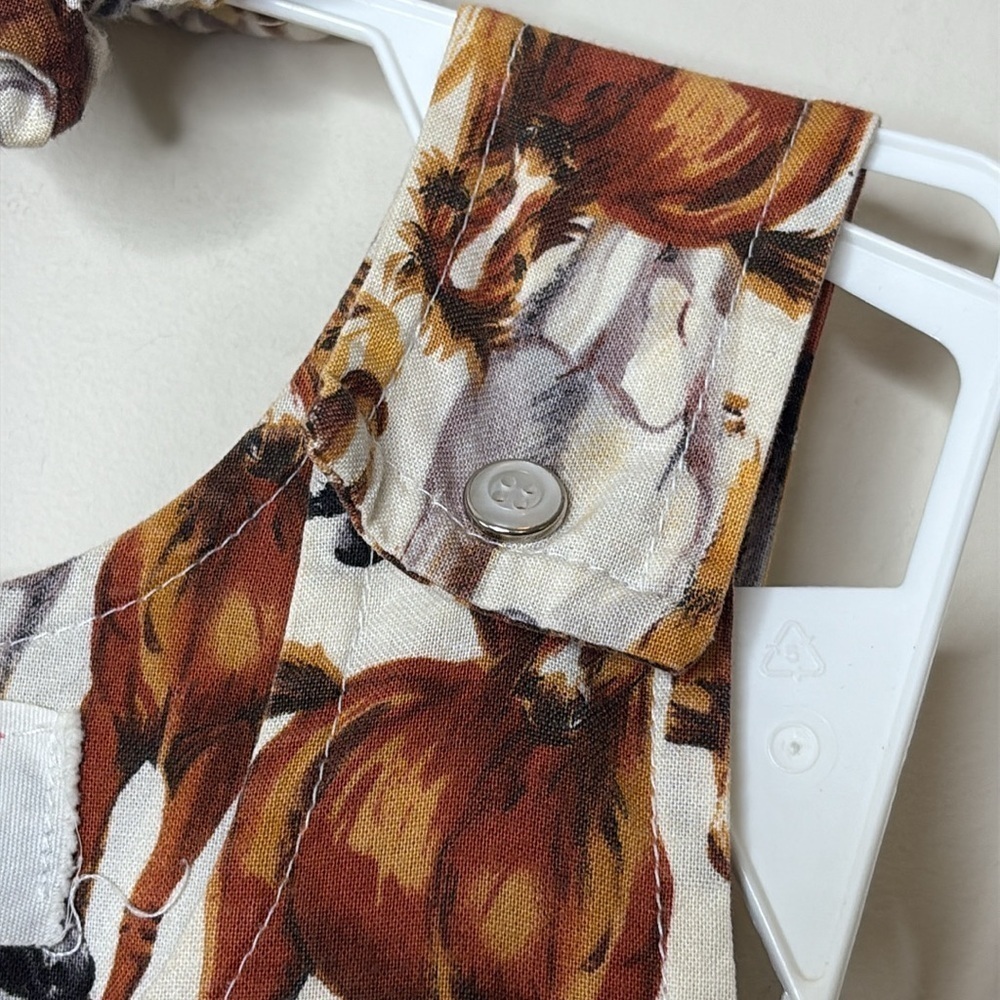 An Original by Babies ‘n Bows | Vintage Horse Equestrian Print Sleeveless Dress - Picture 11 of 17